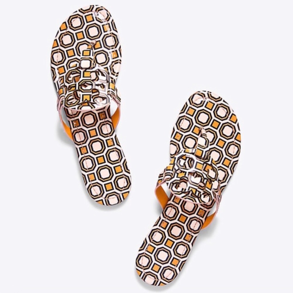 Tory Burch Miller Retro Octagon Sandals